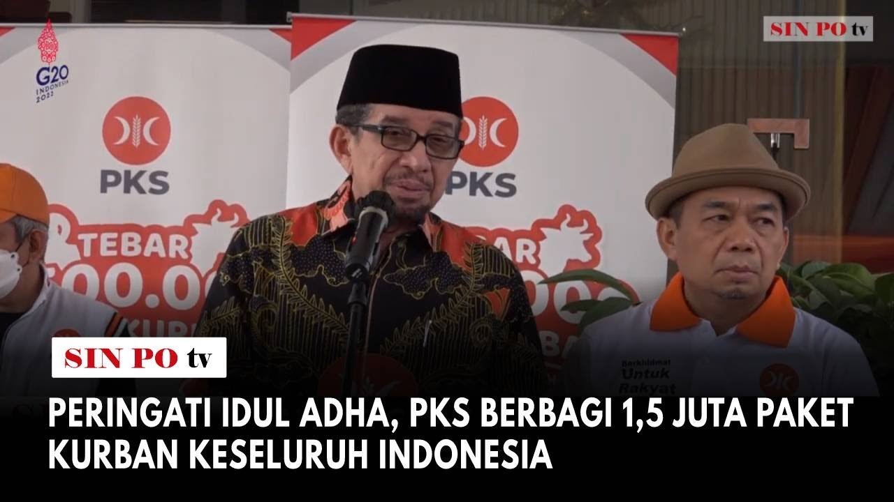 Peringati Idul Adha, PKS Berbagi 1,5 Juta Paket Kurban Keseluruh Indonesia