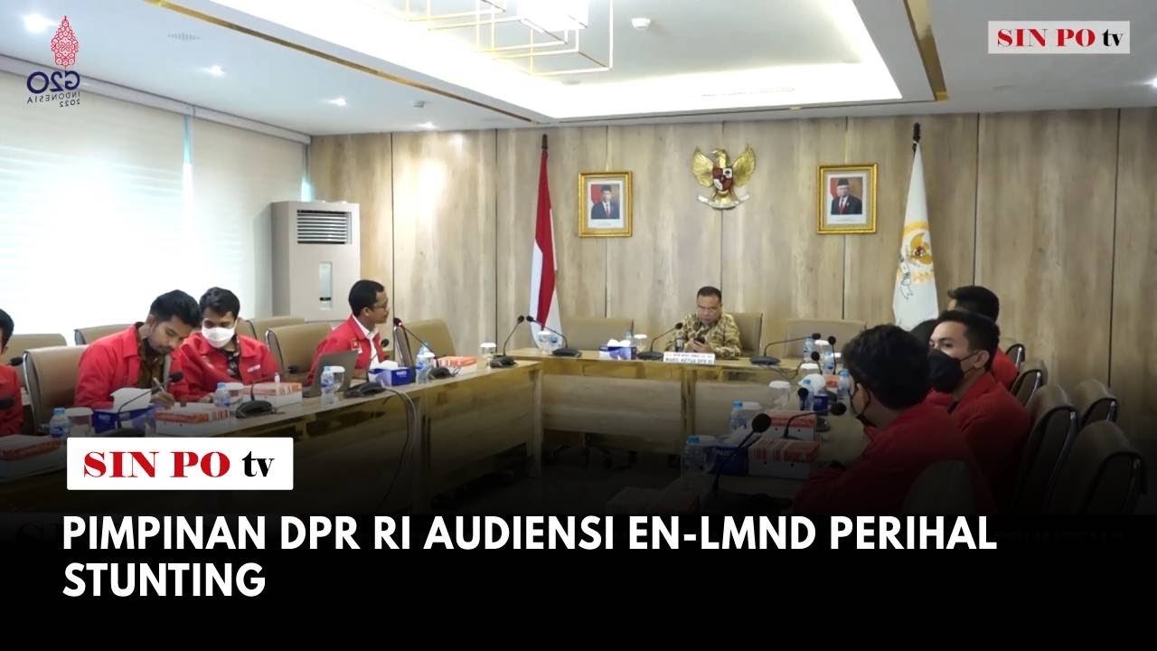 Pimpinan DPR RI Audiensi EN-LMND Perihal Stunting