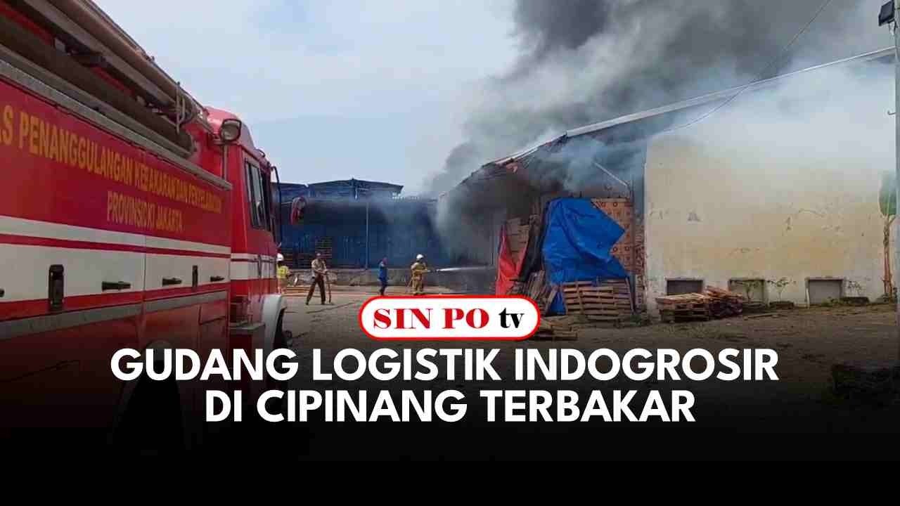 Gudang Logistik Indogrosir Di Cipinang Terbakar
