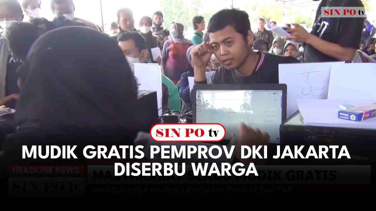 Mudik Gratis Pemprov DKI Jakarta Diserbu Warga