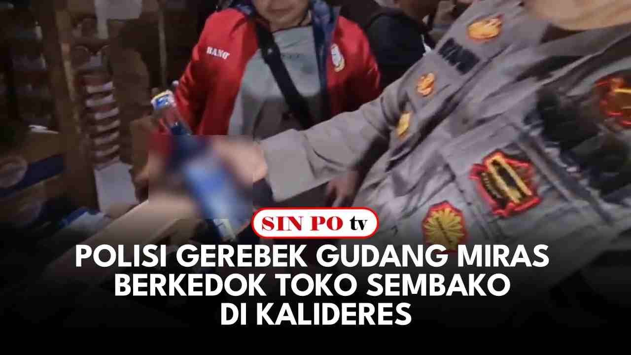 Polisi Gerebek Gudang Miras Berkedok Toko Sembako Di Kalideres