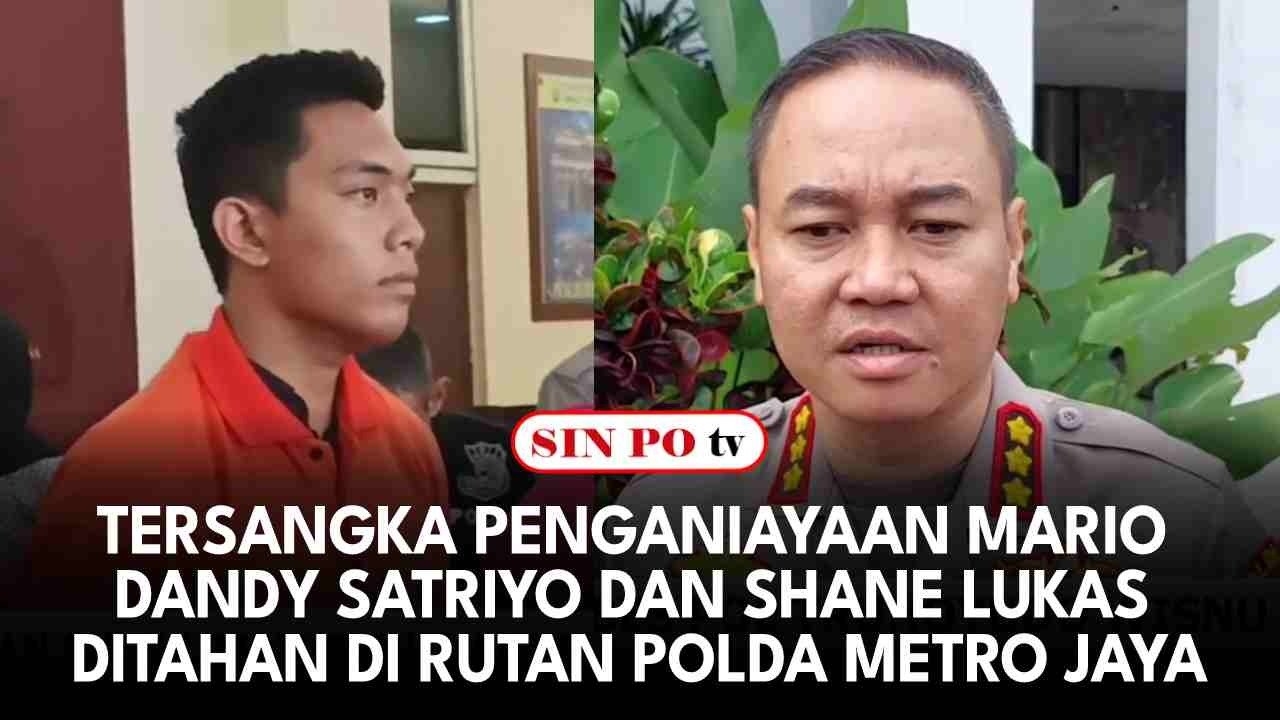 Tersangka Penganiayaan Mario Dandy Satriyo Dan Shane Lukas Ditahan Di Rutan Polda Metro Jaya