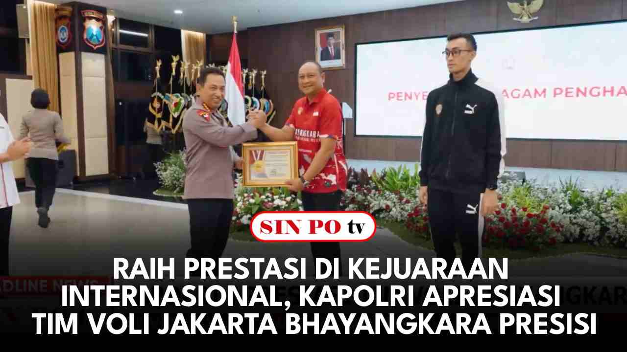 Raih Prestasi Di Kejuaraan Internasional, Kapolri Apresiasi Tim Voli Jakarta Bhayangkara Presisi