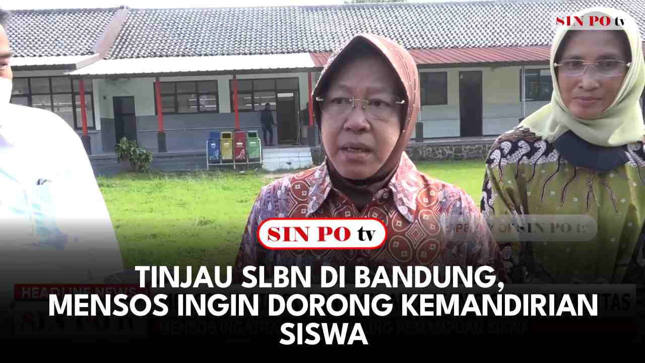 Tinjau SLBN Di Bandung, Mensos Ingin Dorong Kemandirian Siswa