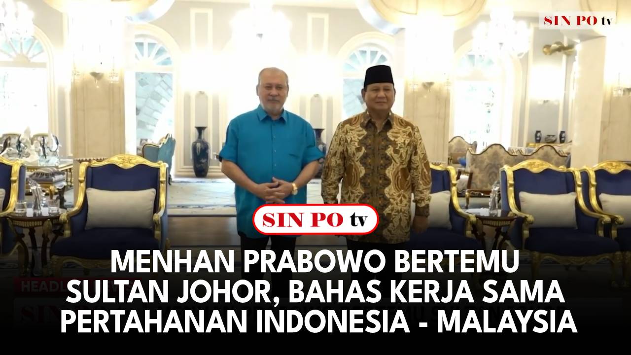 Menhan Prabowo Bertemu Sultan Johor, Bahas Kerja Sama Pertahanan Indonesia - Malaysia