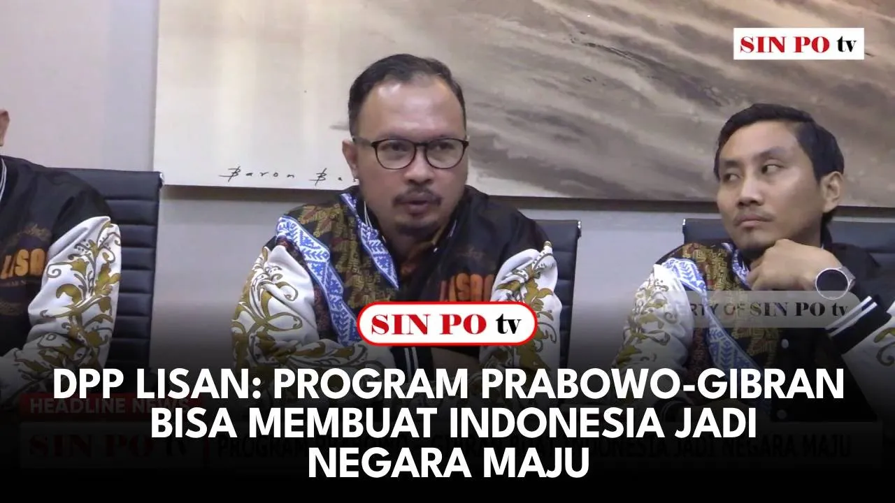 DPP LISAN: Program Prabowo - Gibran Bisa Membuat Indonesia Jadi Negara Maju