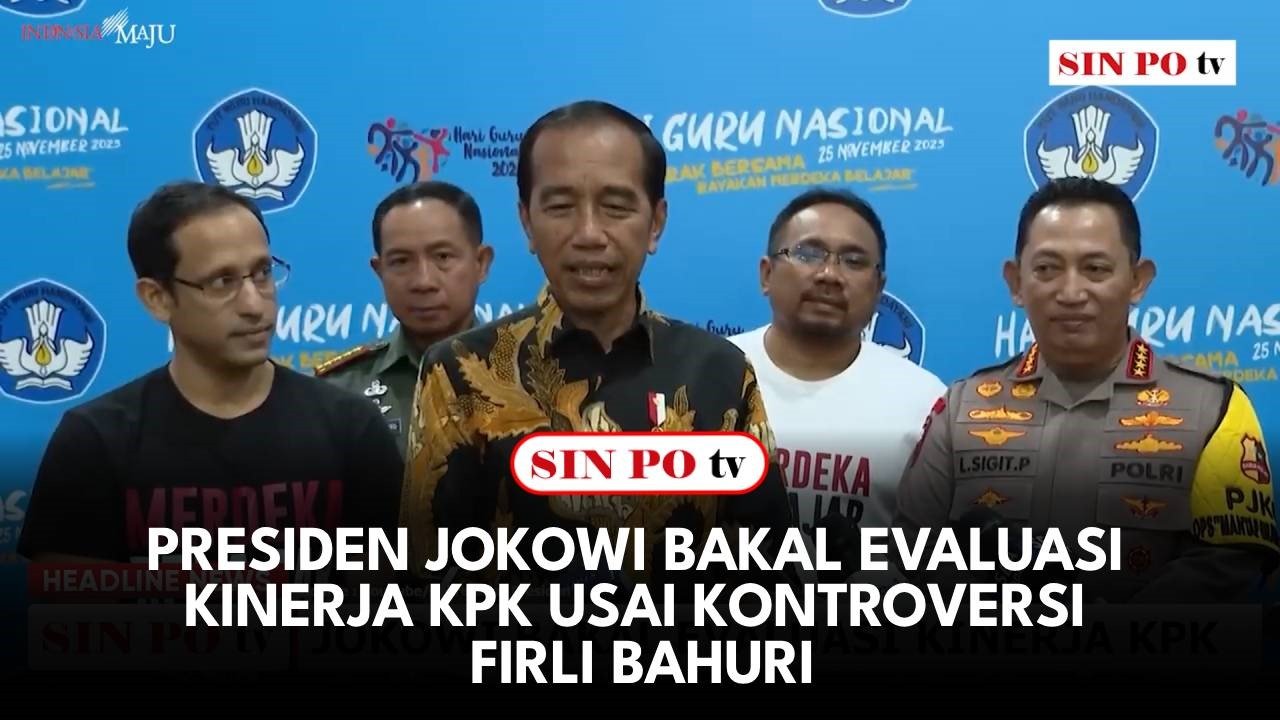 Presiden Jokowi Bakal Evaluasi Kinerja KPK Usai Kontroversi Firli Bahuri