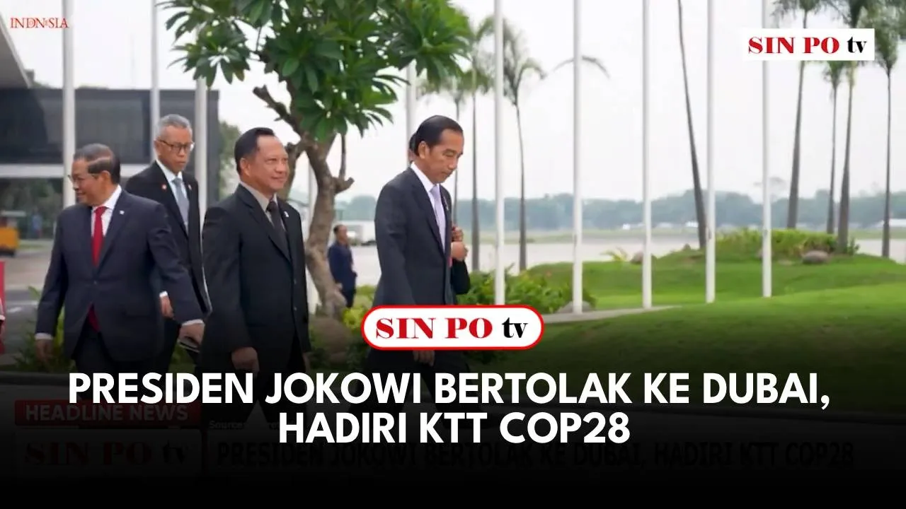 Presiden Jokowi Bertolak Ke Dubai, Hadiri KTT COP28