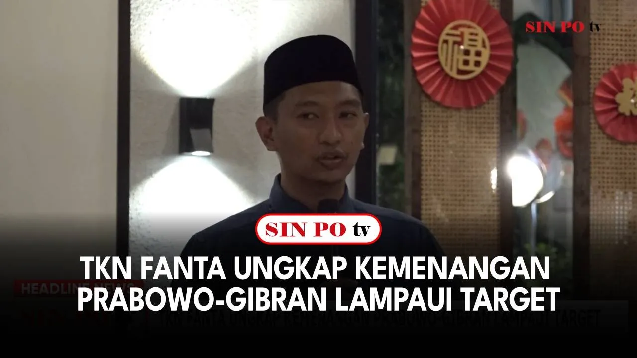 TKN Fanta Ungkap Kemenangan Prabowo-Gibran Lampaui Target