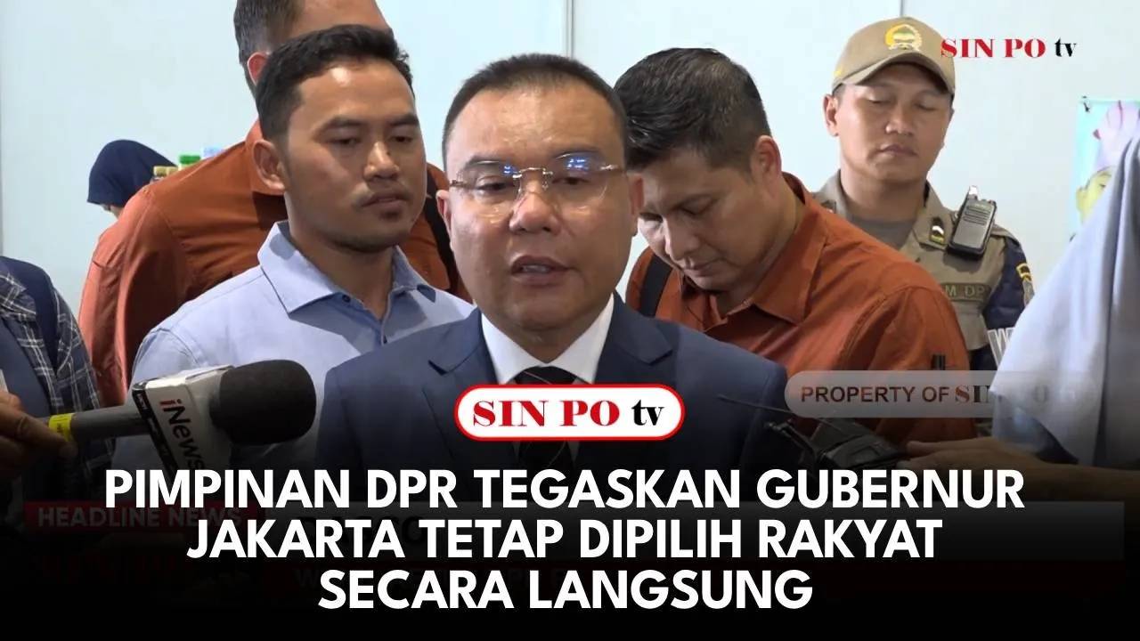 Pimpinan DPR Tegaskan Gubernur Jakarta Tetap Dipilih Rakyat Secara Langsung
