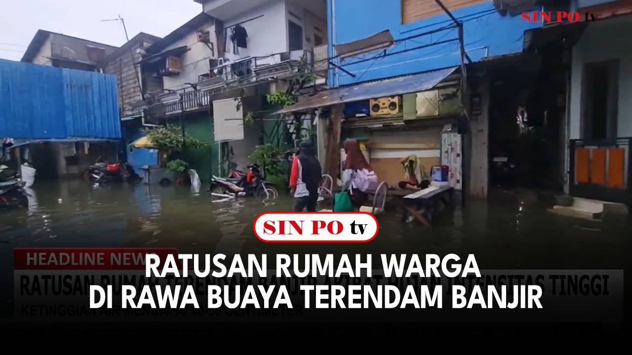 Ratusan Rumah Warga di Rawa Buaya terendam Banjir