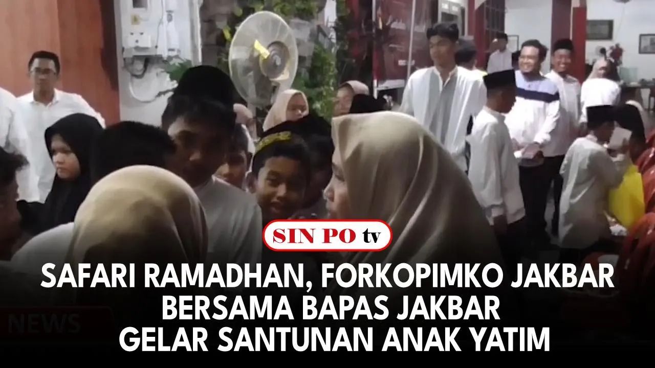 Safari Ramadhan, Forkopimko Jakbar Bersama Bapas Jakbar Gelar Santunan Anak Yatim
