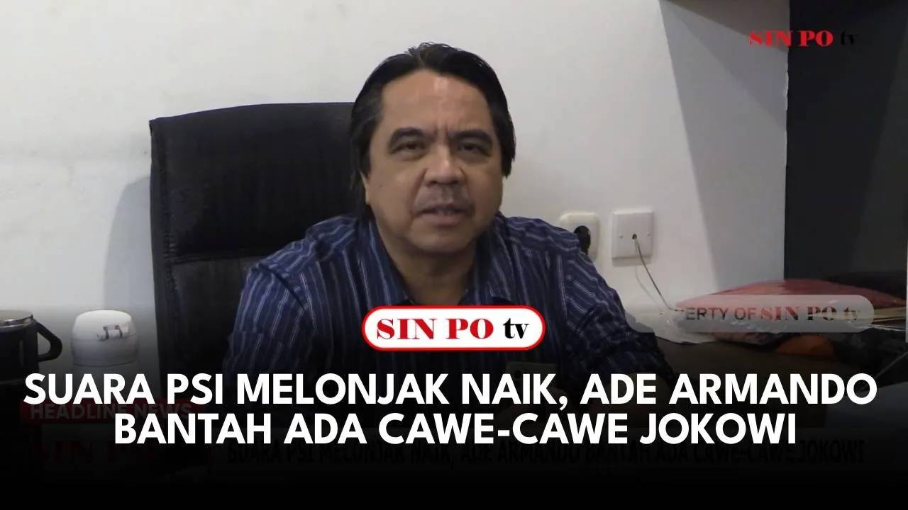 Suara PSI Melonjak Naik, Ade Armando Bantah Ada Cawe-Cawe Jokowi
